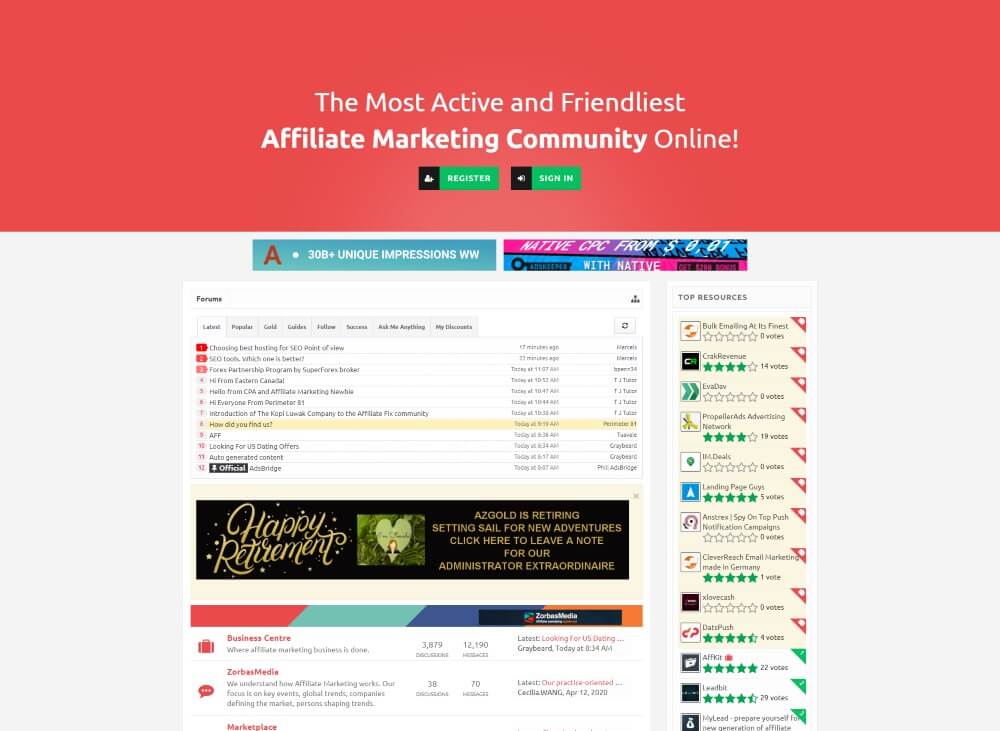 affiliate fix forum